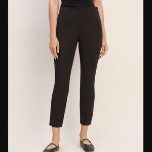 Everlane The Side Zip Closure Work Pant, Size 0 - Black Women's
